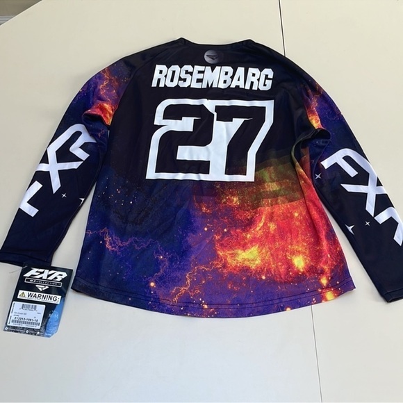 🆕 FXR Youth Clutch MX Rosembarg Jersey youth Size M - Picture 3 of 4